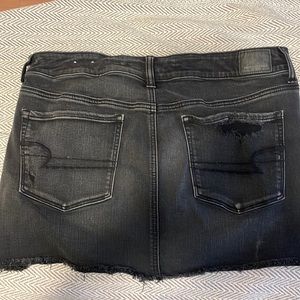 American Eagle mid rise stretch Jean mini skirt